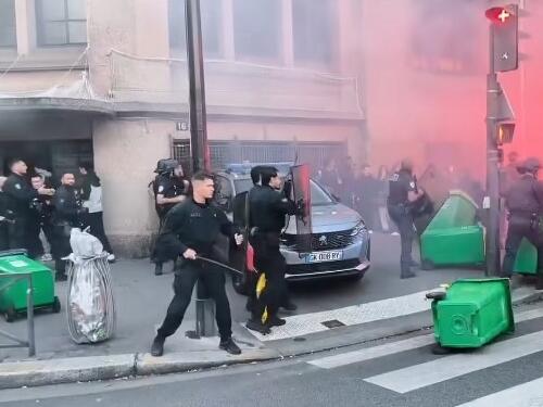 Haos u Francuskoj: Hiljade demonstranata pokušavaju upasti u pariški metro, ljekari u štrajku
