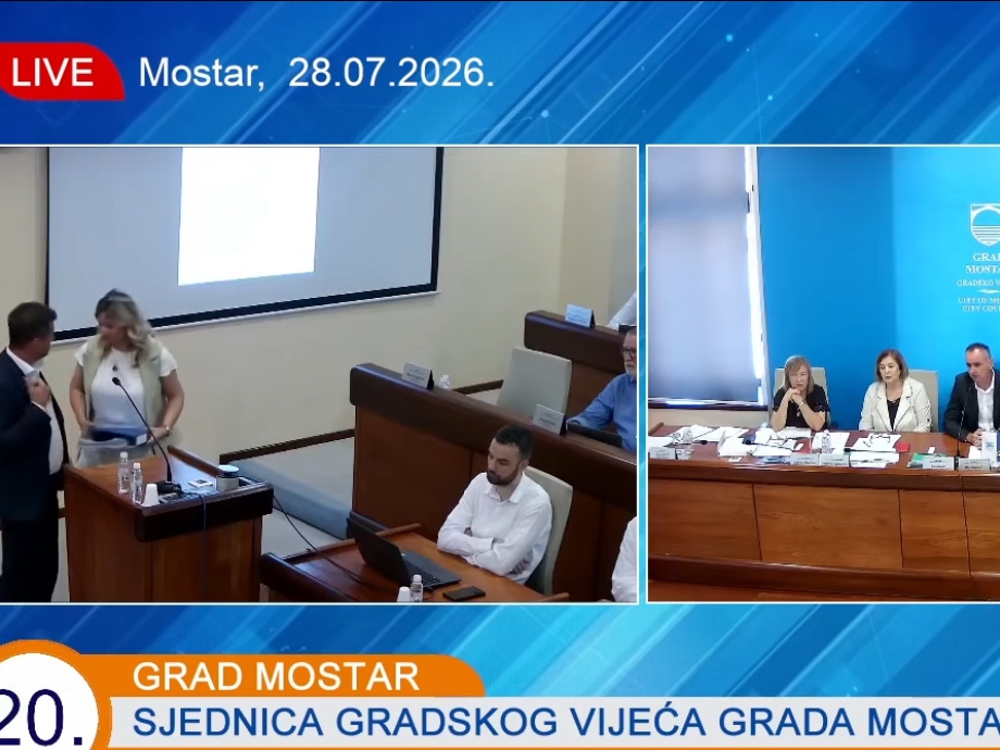 Haos u GV Mostara: Žestok obračun Senkić, Rahimića i Kordića
