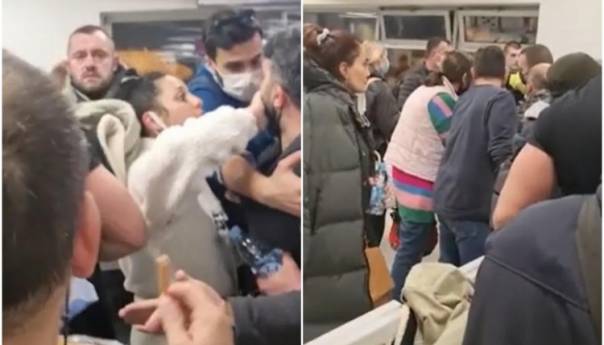 Haotično stanje i na tuzlanskom aerodromu: Putnici satima čekali check in, došlo do naguravanja