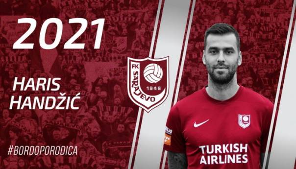 Haris Handžić produžio ugovor sa Sarajevom do 2021. godine