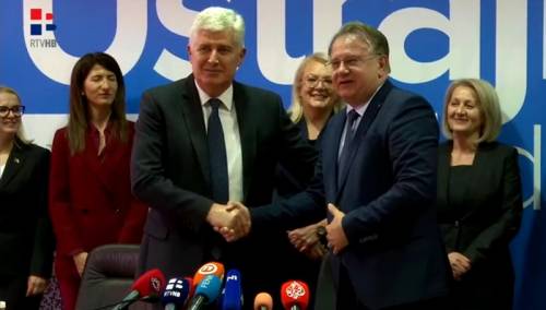 HDZ BiH i Osmorka potpisali dva sporazuma, dogovorili i raspodjelu resora