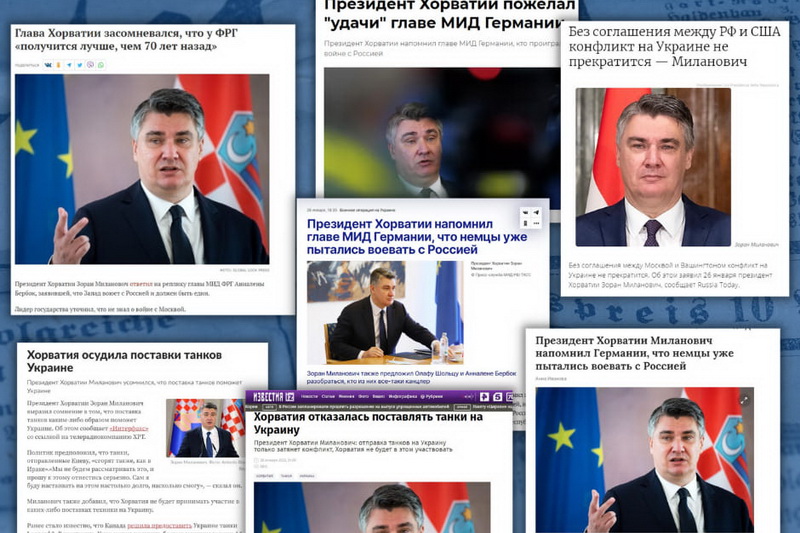 HDZ Hrvatske: Milanović je karijes sa Pantovčaka i heroj ruskog režima