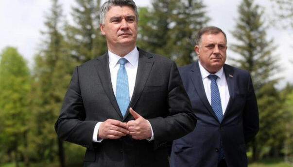 HDZ: Lažima Milanović prikriva sramotu oko dolaska Dodika