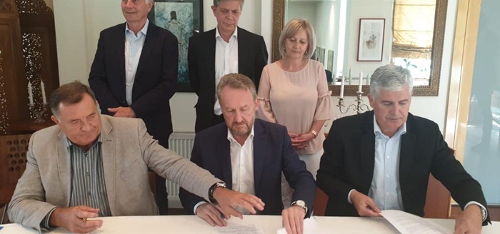 HDZ, SDA i SNSD danas s dužnosnicima EU i MMF-a