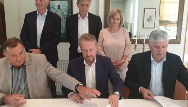 HDZ, SDA i SNSD danas s dužnosnicima EU i MMF-a