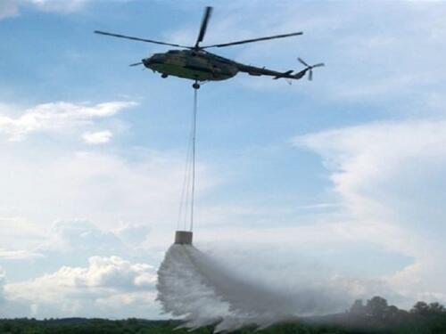 Helez dao naredbu o angažmanu helikoptera OS BiH na gašenju požara kod Livna