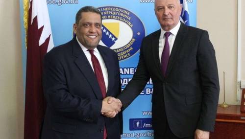 Helez i Al-Khater o uspostavljanju vojne saradnje BiH i Države Katar
