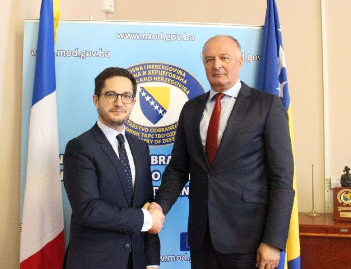 Helez i Delmas razgovarali o bilataralnoj-odbrambenoj saradnji
