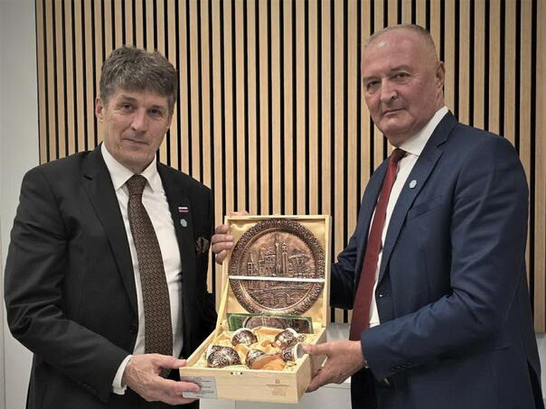 Helez i Sajović potvrdili čvrsto partnerstvo BiH i Republike Slovenije