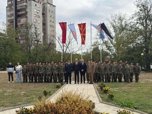 Helez na promociji oficira u Skoplju: Nova generacija lidera za sigurnu budućnost