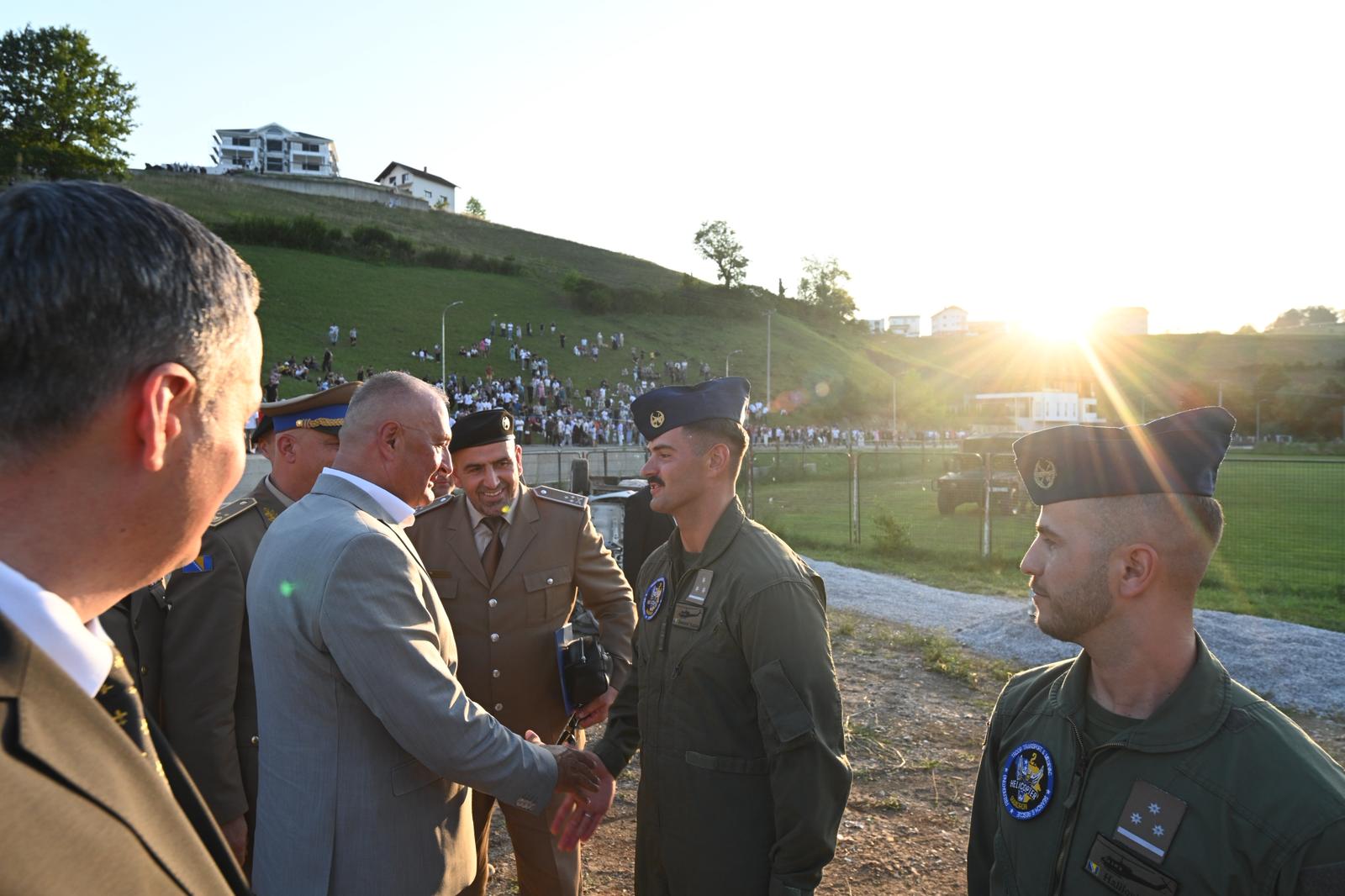 Helez na vježbi u Bužimu: BiH ima kapacitete da zaštiti svoje građane