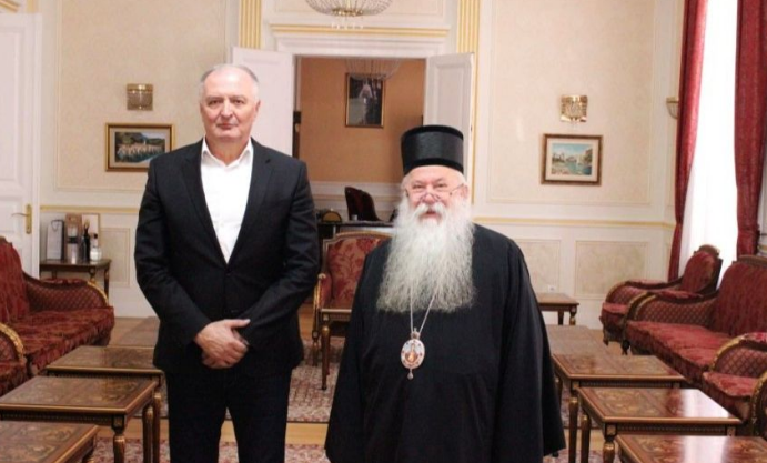 Helez posjetio mitropolita dabrobosanskog Hrizostoma