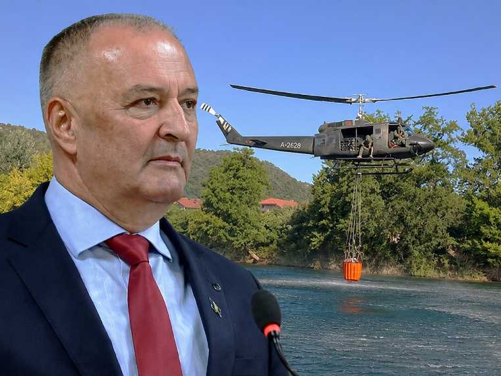 Helez poslao helikopter na Čvrsnicu