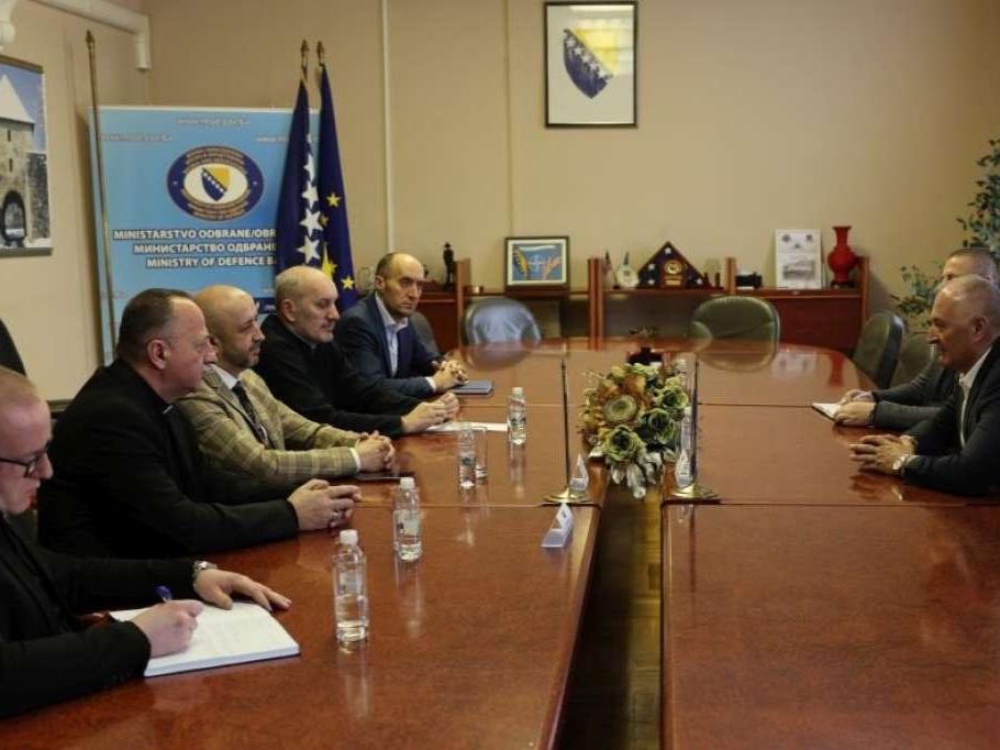 Helez primio predstavnike Vjerske službe u sistemu odbrane BiH