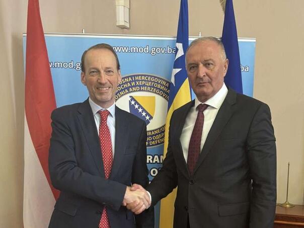 Helez s ambasadorom Diwaldom: Sigurnost BiH za Austriju od velikog interesa