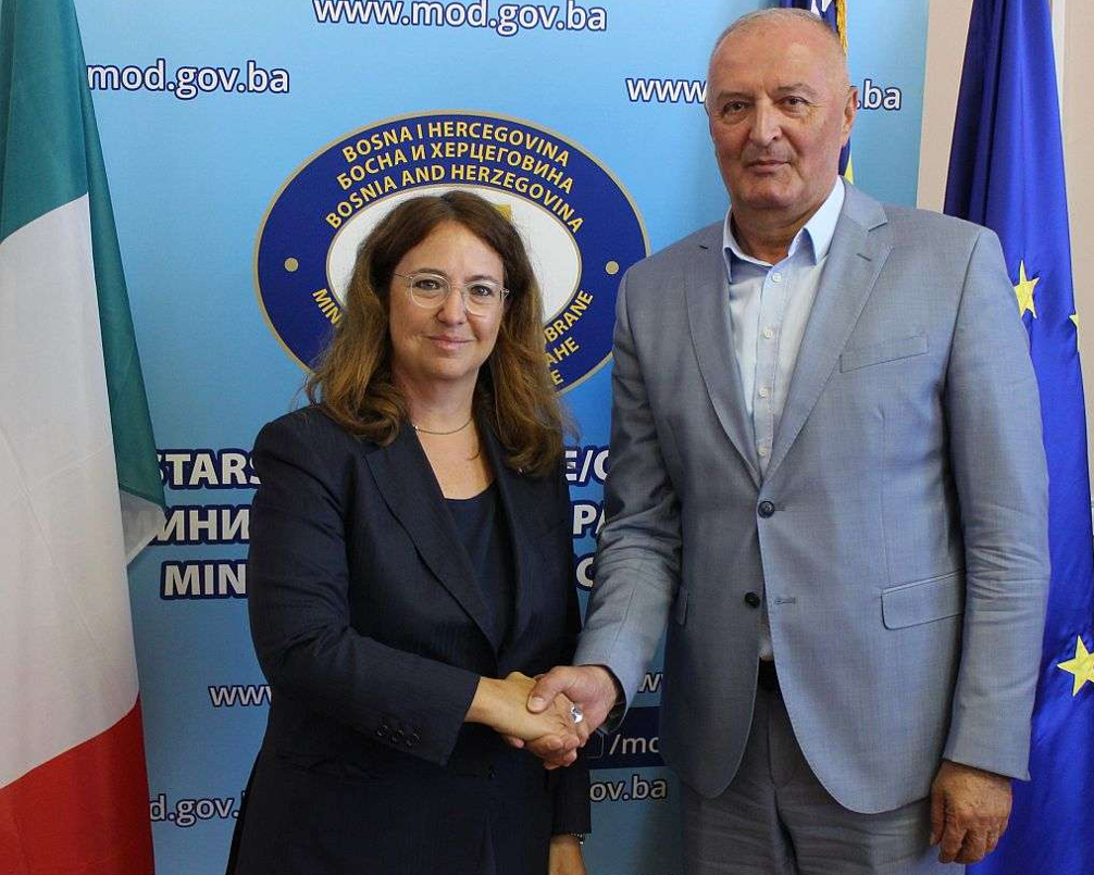 Helez s italijanskom ambasadoricom: Konstantna otvorena podrška Italije BiH