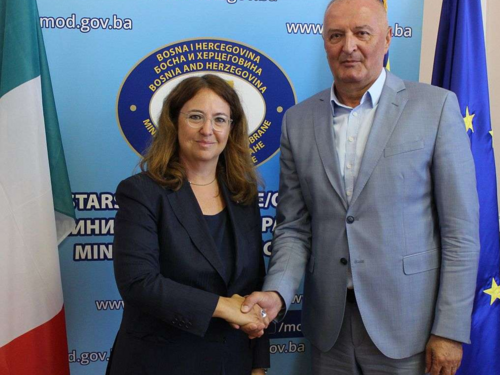 Helez s italijanskom ambasadoricom: Konstantna otvorena podrška Italije BiH