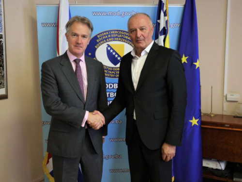 Helez s Reillyem: BiH i UK potvrđuju posvećenost snažnim bilateralnim odnosima