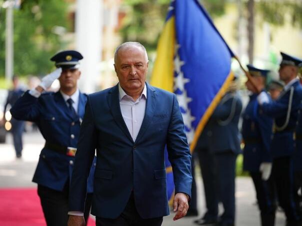 Helez se oprostio od poginulih pripadnika OSBiH: Moje misli i molitve su s njihovim porodicama