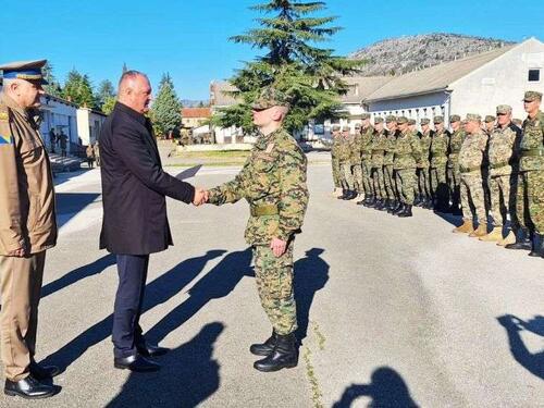 Helez u Čapljini: Mladi pripadnici OS BiH spremni služiti svojoj domovini