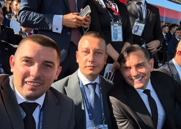 Helezov zamjenik Goganović na vojnoj paradi u Beogradu