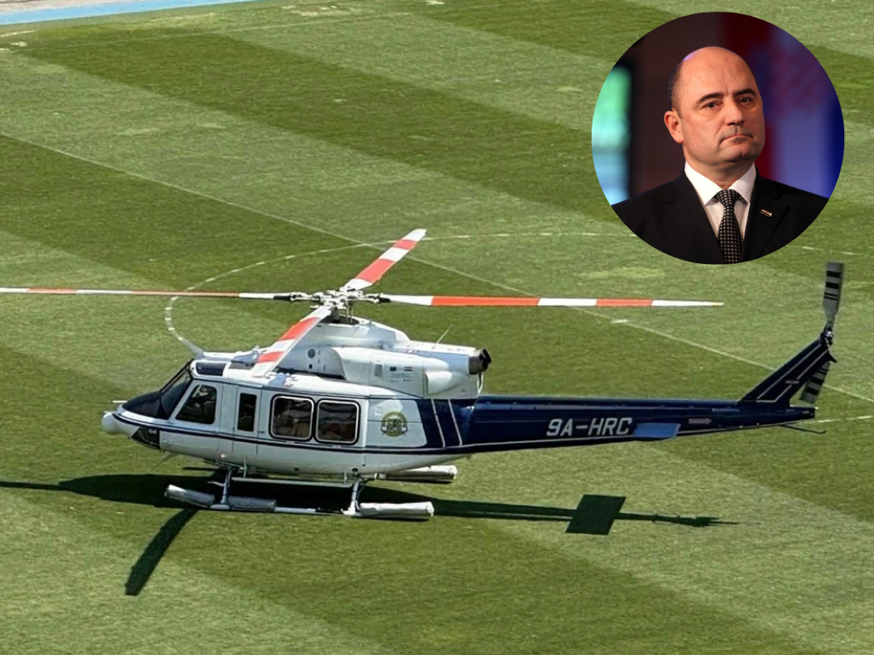 Helikopter hrvatskog MUP-a stigao u Mostar po Milijana Brkića, prebačen u Zagreb