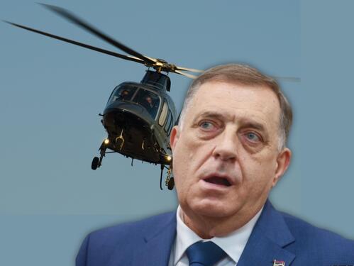 Helikopter i Mercedes za Dodika: Ko još plaća putovanja stranačkog šefa?