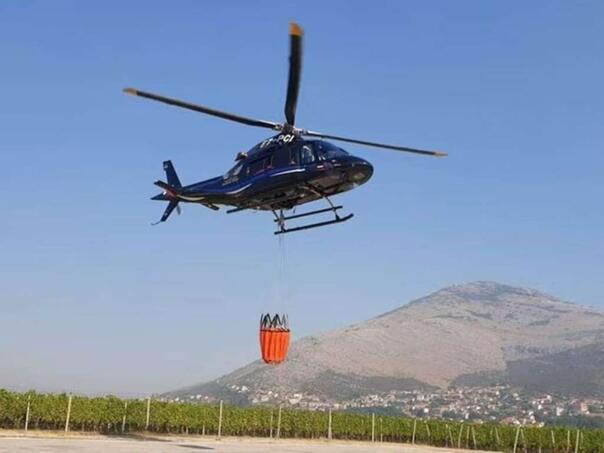 Helikopter OS BiH krenuo u borbu s vatrom na Grmeču