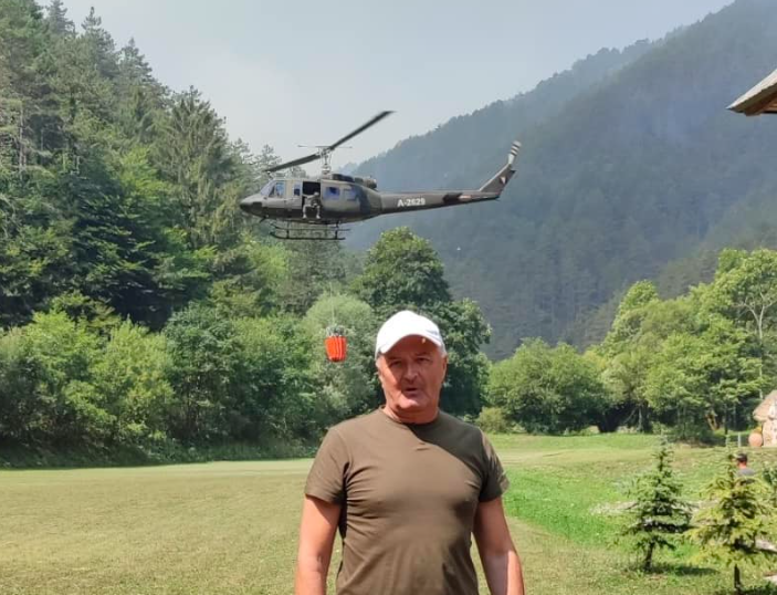 Helikopter OSBiH će gasiti požar kod Neuma
