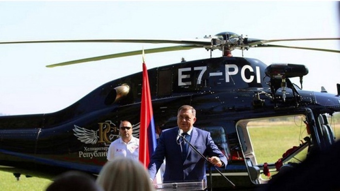 Helikopter Vlade RS sedam puta letio na predizborne skupove SNSD-a