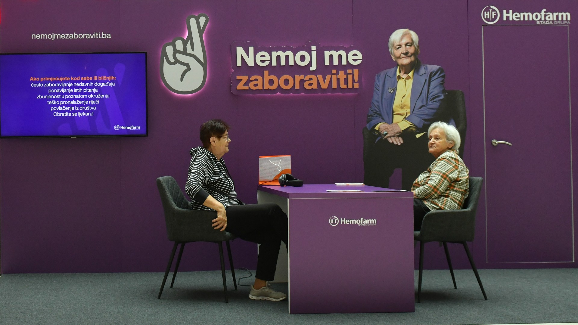 Hemofarm pokrenuo kampanju podizanja svijesti o ranom prepoznavanju demencije