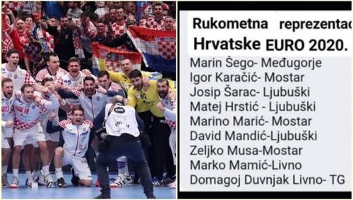 Hercegovci odveli Hrvatsku u polufinale Evropskog prvenstva