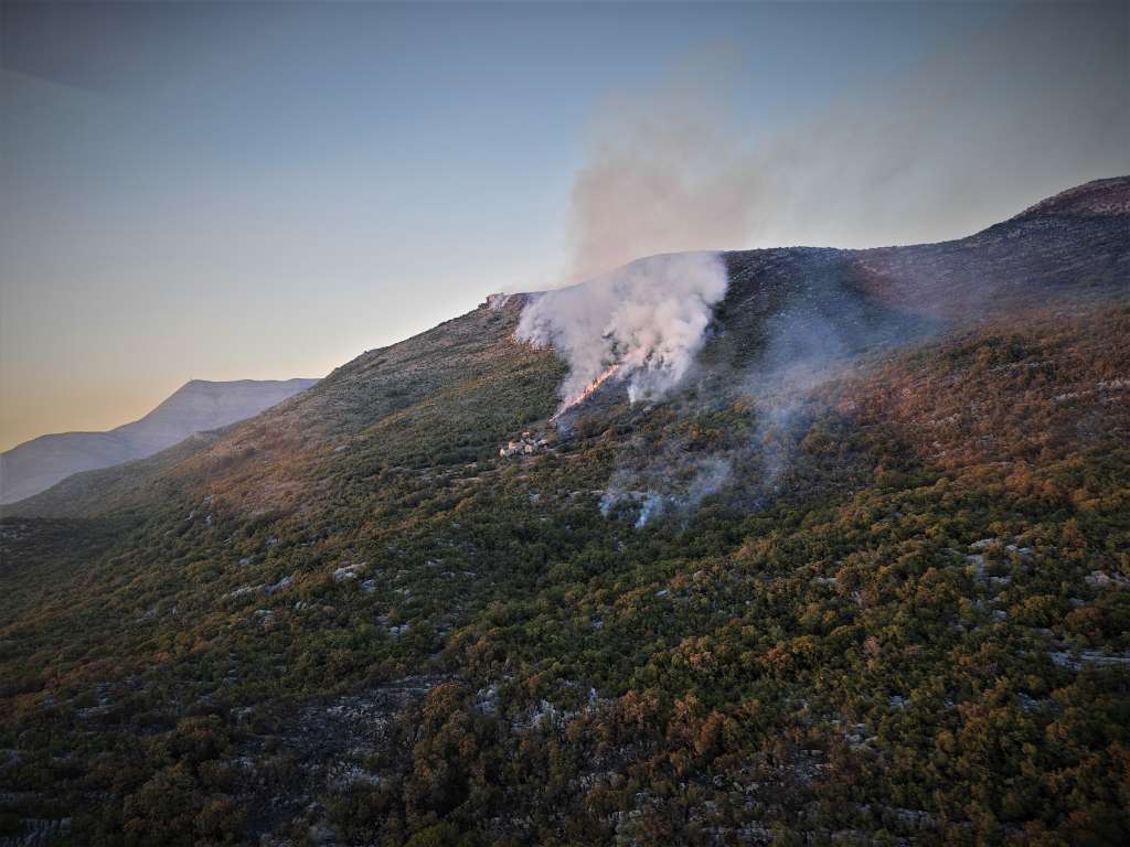 Hercegovina opet gori: Kod Konjica novi šumski požar van kontrole