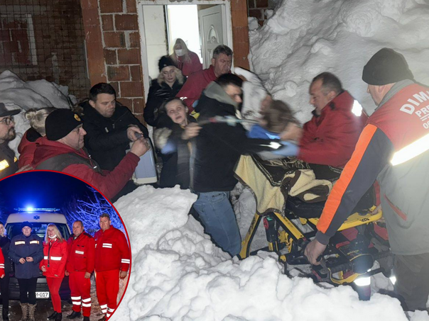 Herojski podvig banjalučke Hitne pomoći, četiri sata se probijali kroz snijeg