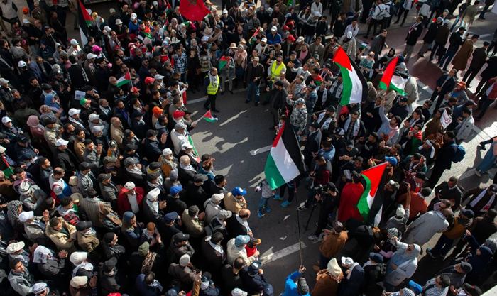 Hiljade ljudi protiv Trumpovog plana za Bliski istok