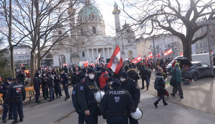Hiljade na ulicama Beča, nezadovoljni zbog restriktivnih mjera