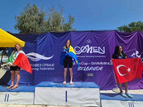 Himna BiH u Beogradu, Zerina Vrabac zlatna na Mediteranskom prvenstvu