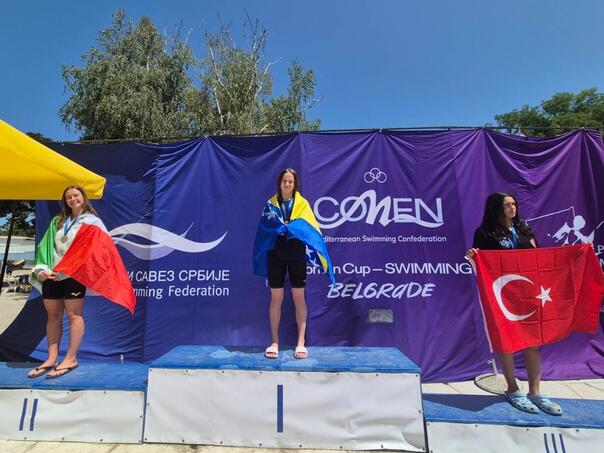 Himna BiH u Beogradu, Zerina Vrabac zlatna na Mediteranskom prvenstvu