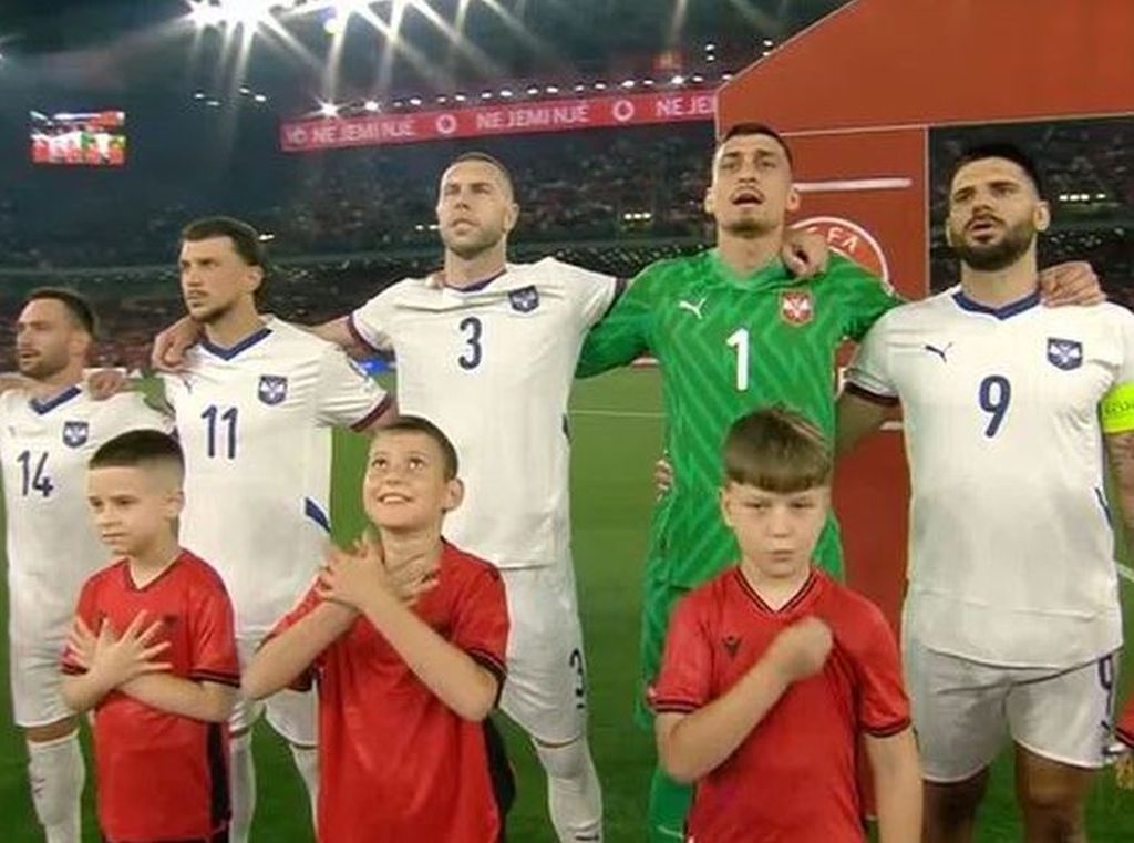 Himna Srbije nije se čula od buke, dječaci šokirali gestovima