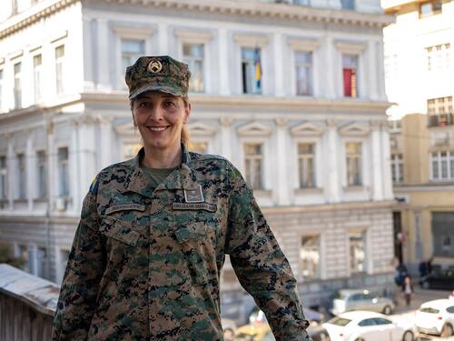 Historijski podvig majora Jasmine Omerbegović u Ujedinjenom Kraljevstvu