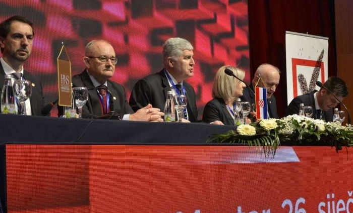 HNS: U Sarajevu još jedan prosvjed protiv hrvatskog naroda