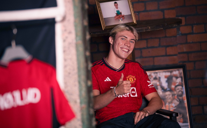 Hojlund: Eriksen je bio moja spona sa Unitedom