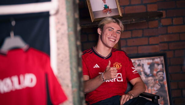 Hojlund: Eriksen je bio moja spona sa Unitedom