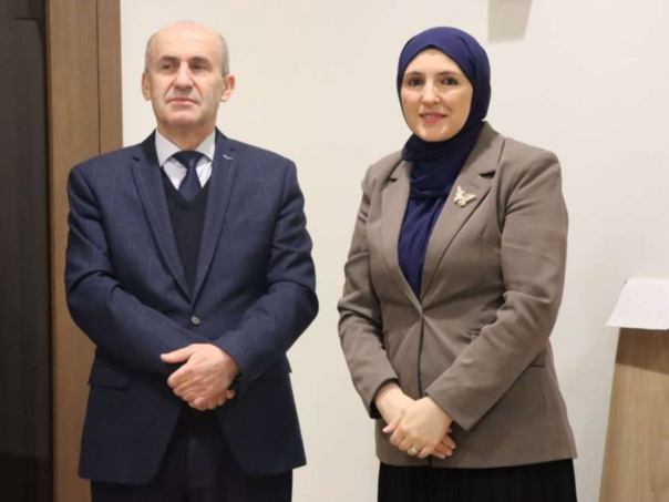 Hota-Muminović obišla radove na rekonstrukciji Gazi Husrev-begove medrese