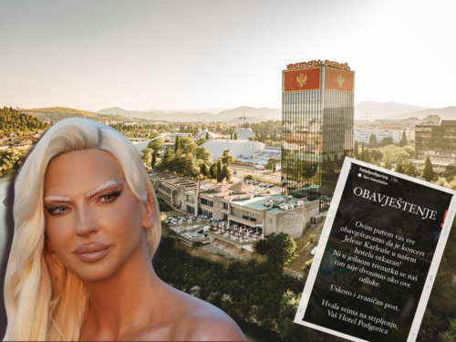 Hotel Podgorica otkazao nastup Karleuše zbog govora mržnje prema Crnoj Gori