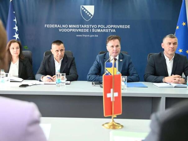 Hrnjić s delegacijom Udruženja švicarskih vlasnika šuma WaldSchweiz