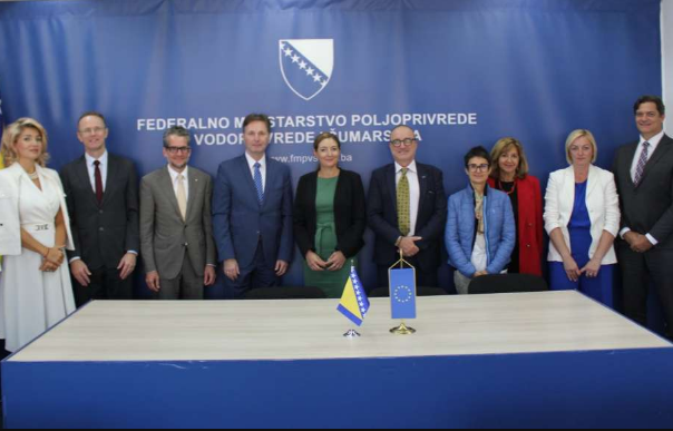 Hrnjić razgovarao s međunarodnim partnerima o projektima iz oblasti voda