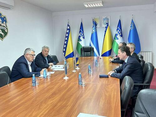 Hrnjić s Horvatom o projektima iz oblasti poljoprivrede i vodoprivrede