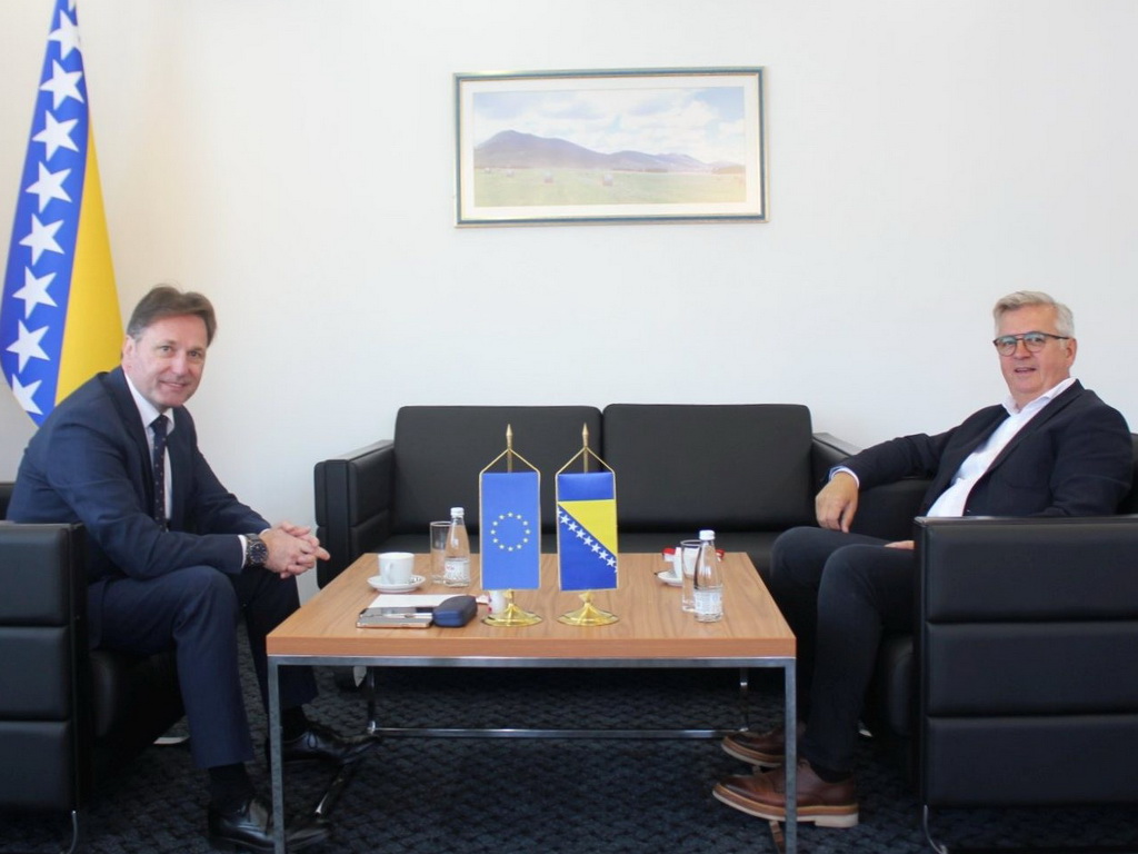 Hrnjić sa predsjednikom UPFBiH: Podrška usvajanju novog zakona o šumama u FBiH