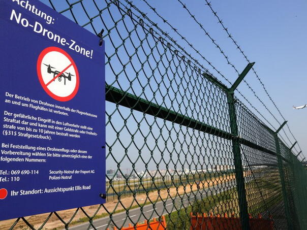 Hrvat uhapšen zbog drona na aerodromu u Frankfurtu